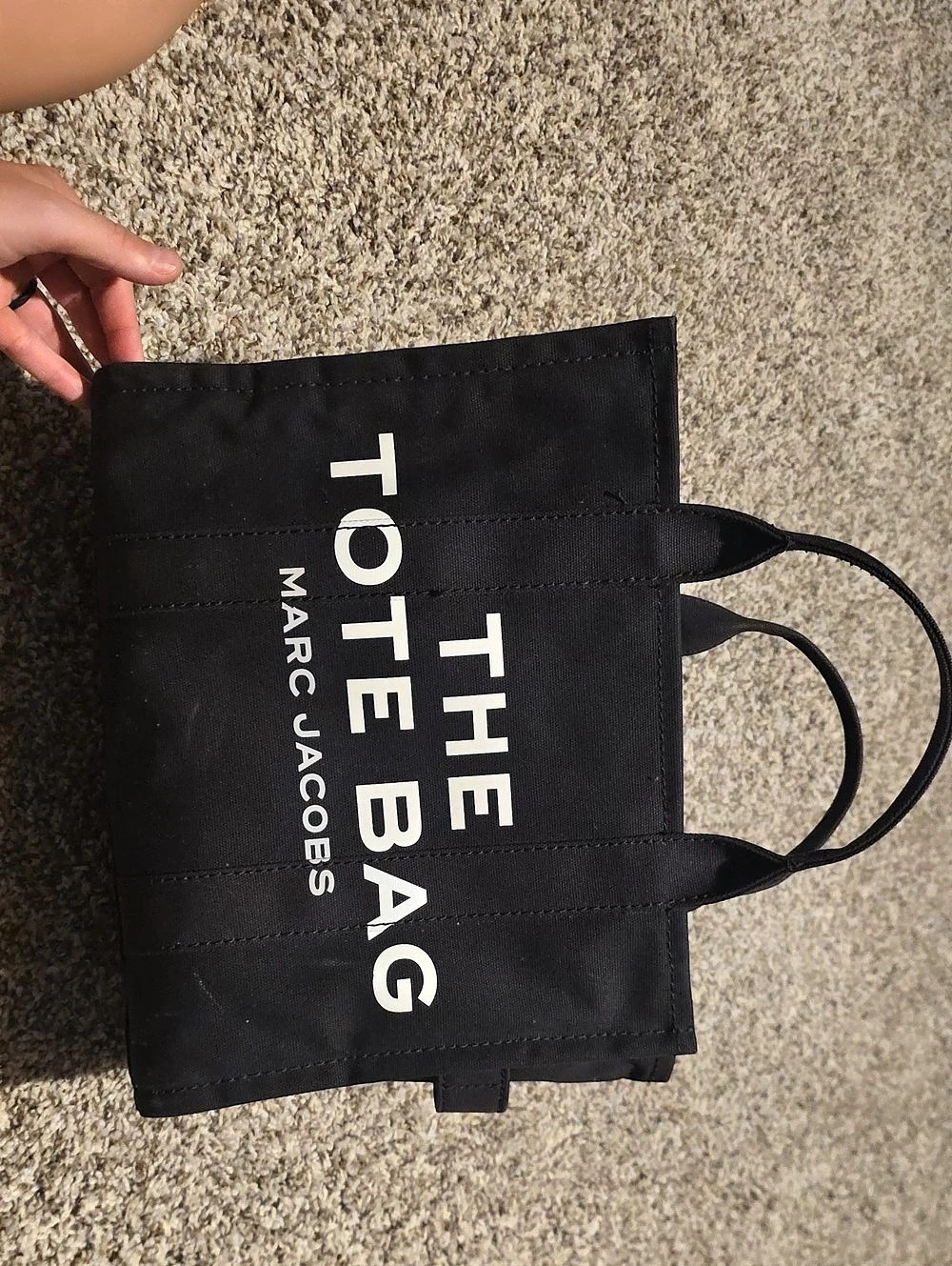 Marc Jacobs The Canvas Small Tote Bag Black Tote